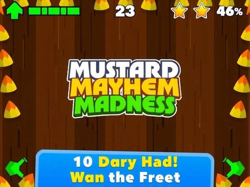 Fast-Paced Kitchen Combat Mustard Mayhem Madness Gameplay Screenshot
